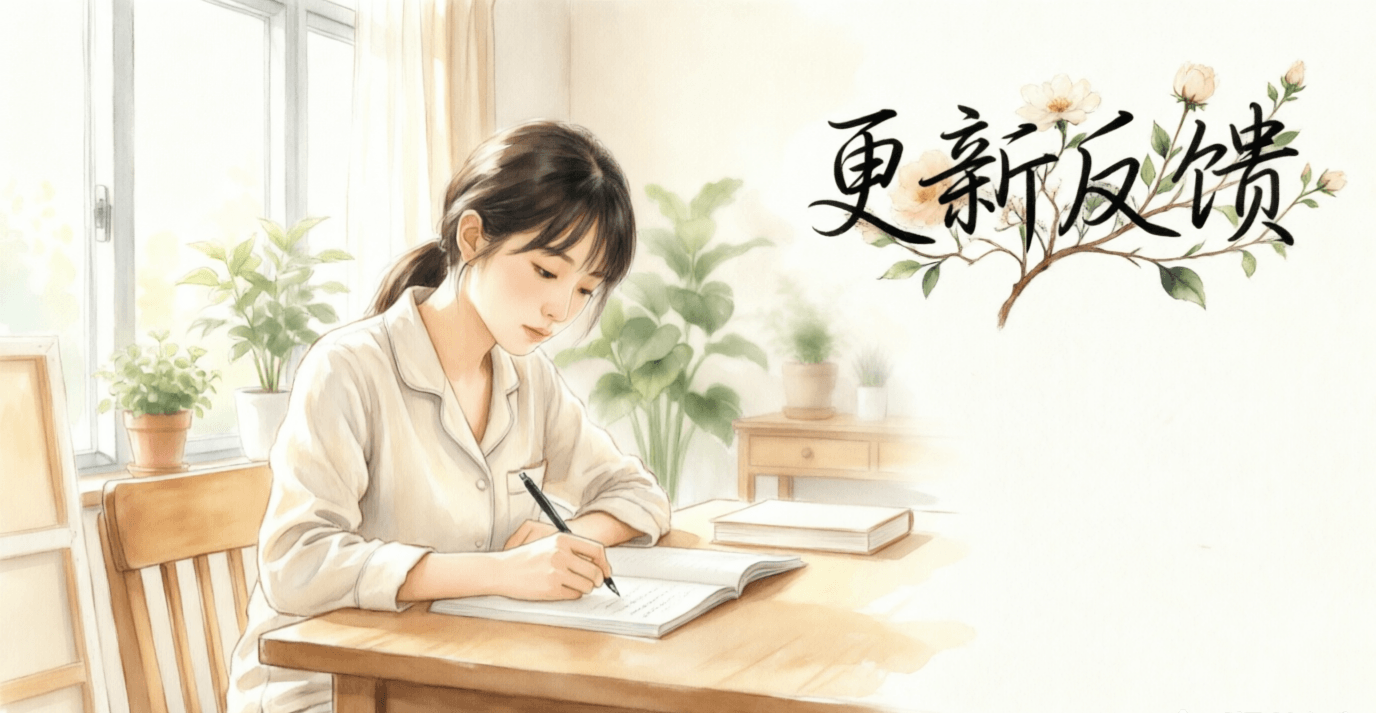 博客更新-反馈